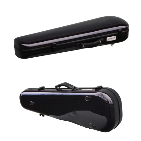 ANDANTINO shaped violin case Carbon 75 black